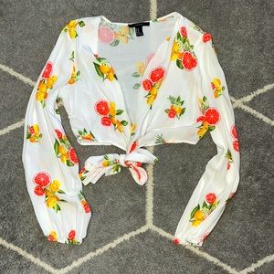 Crop top from Forever 21, only worn ONCE!